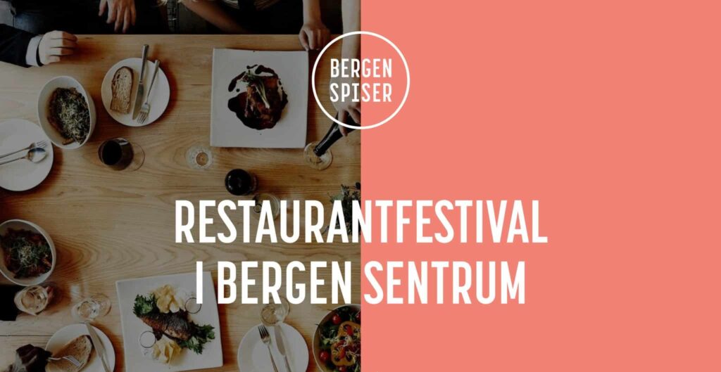 Bergen spiser i bergen sentrum